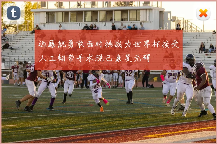远藤航勇敢面对挑战为世界杯接受人工韧带手术现已康复无碍